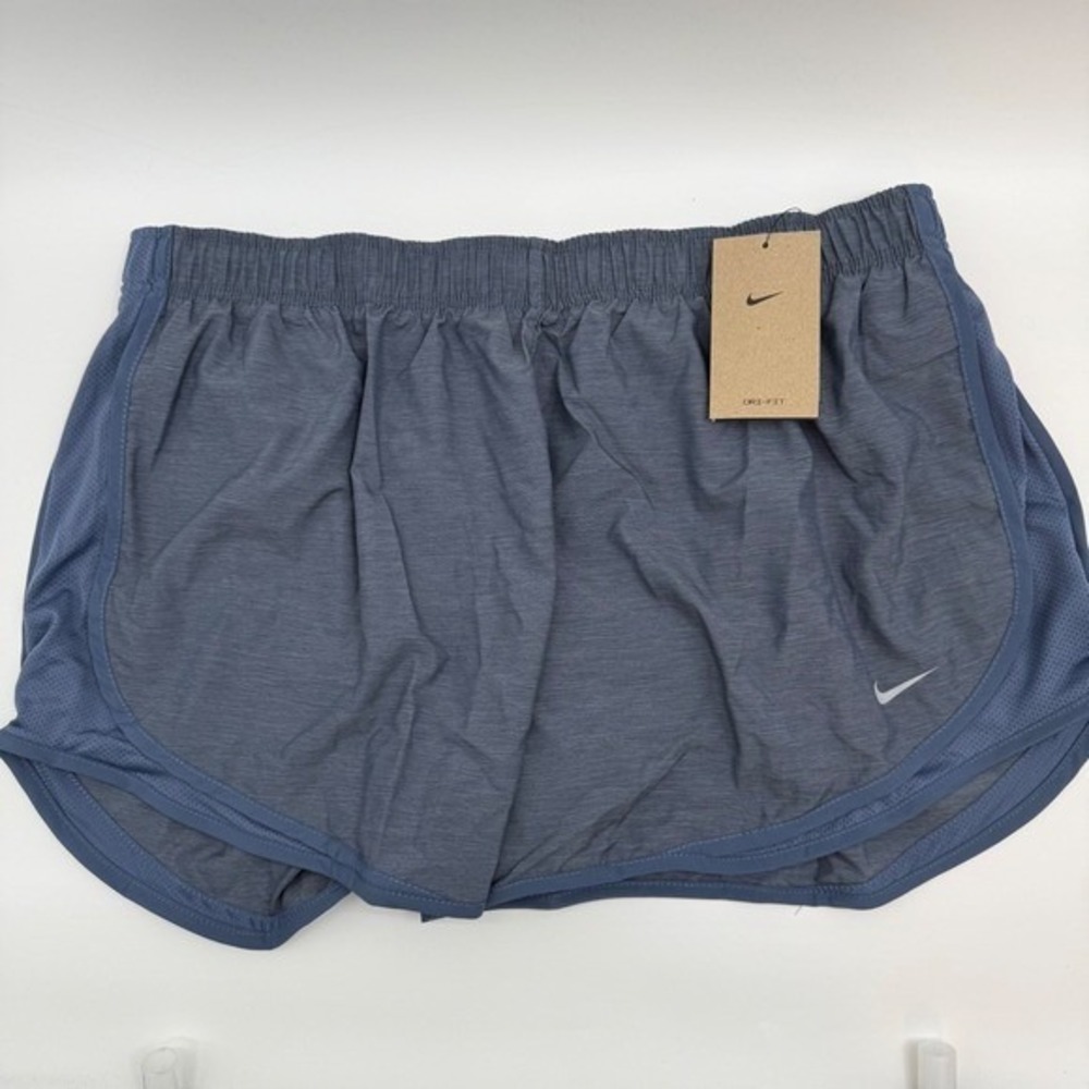 Nike Dri-FIT Running Shorts Women's XXL 2XL Gray Athletic Gym Workout